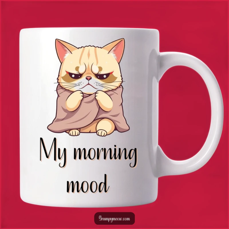 Funny Grumpy Cat Blanket Sigh Mug - The Perfect Cozy Humor Gift