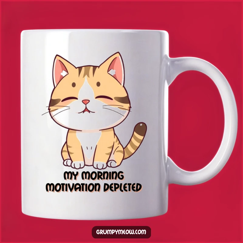 Funny Cat Sigh Mug: Hilarious Gift for Cat Lovers, Expressing Pure Exhaustion