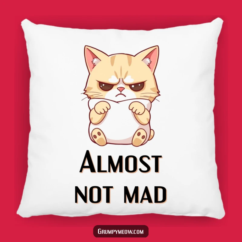 Funny Grumpy Cat Pillow Comfort Pillow - Ultimate Softness for Grumpy Souls