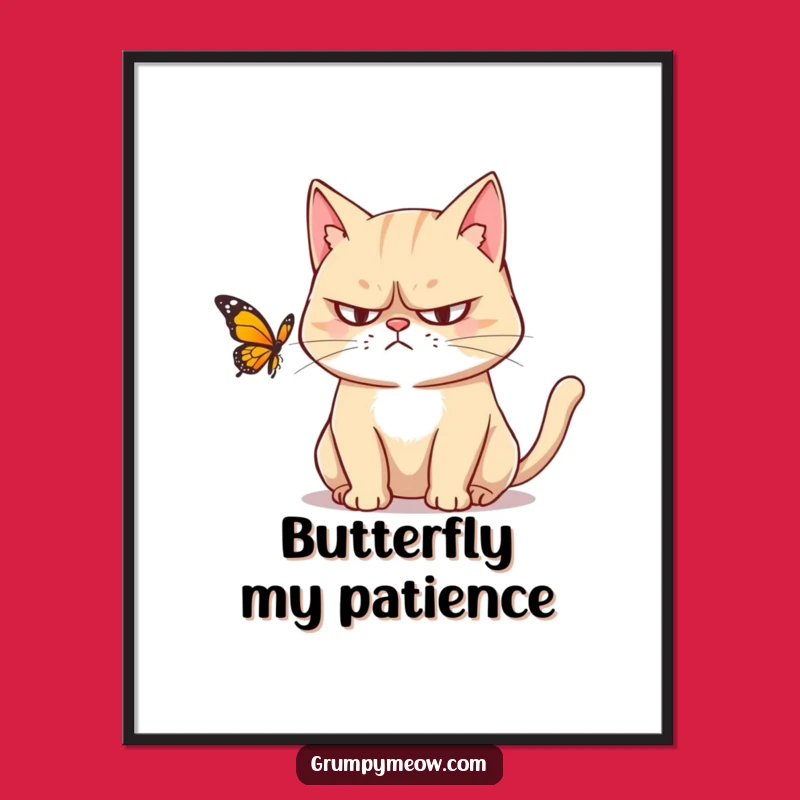 Hilarious Grumpy Cat Wall Art: Free Printable Download for Humor Lovers