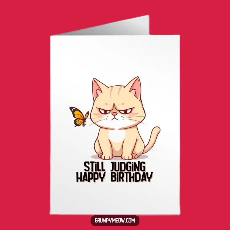 Funny Grumpy Cat Birthday Card: Free Printable Ecard for Cat Lovers