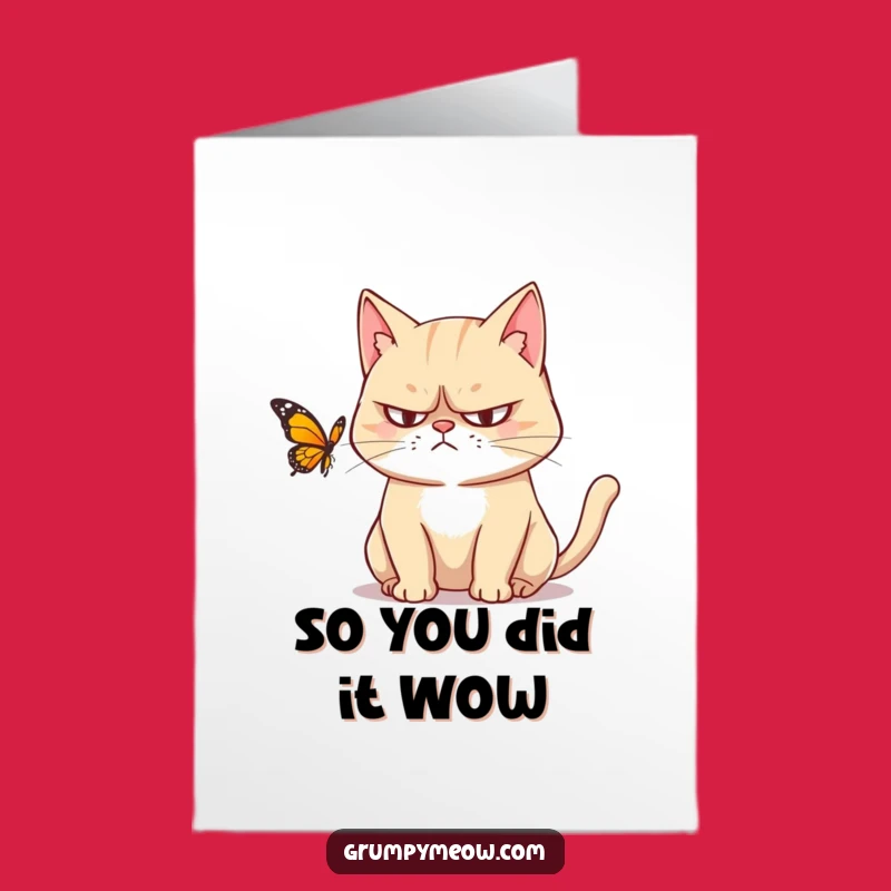 Grumpy Cat Congratulations Card: Free Printable Download for Any Occasion
