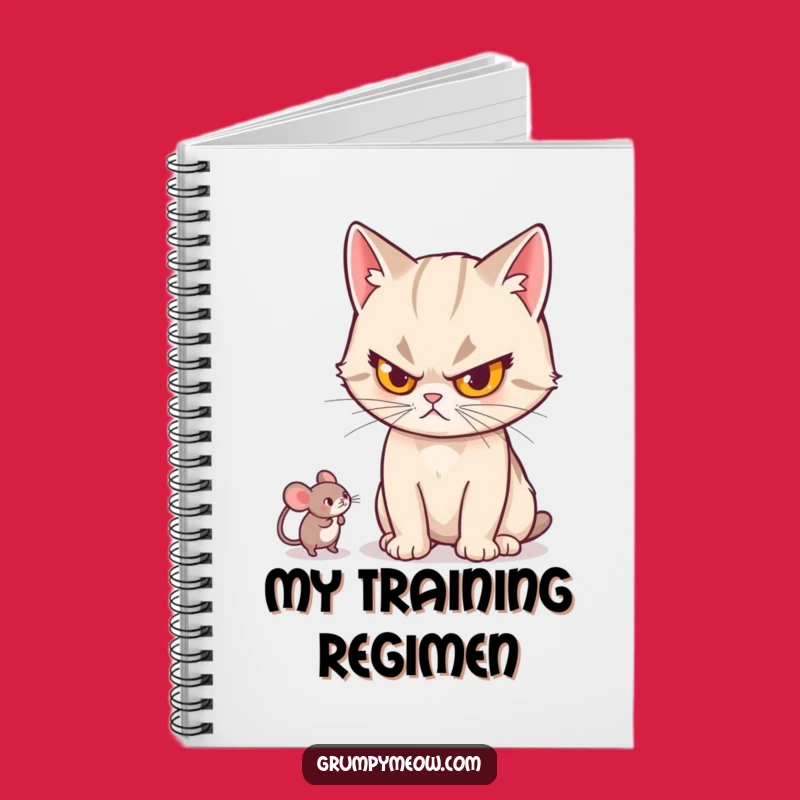 Funny Cat Stern Toy Notebook: Hilarious Journal for Cat Lovers, Documenting Serious Play