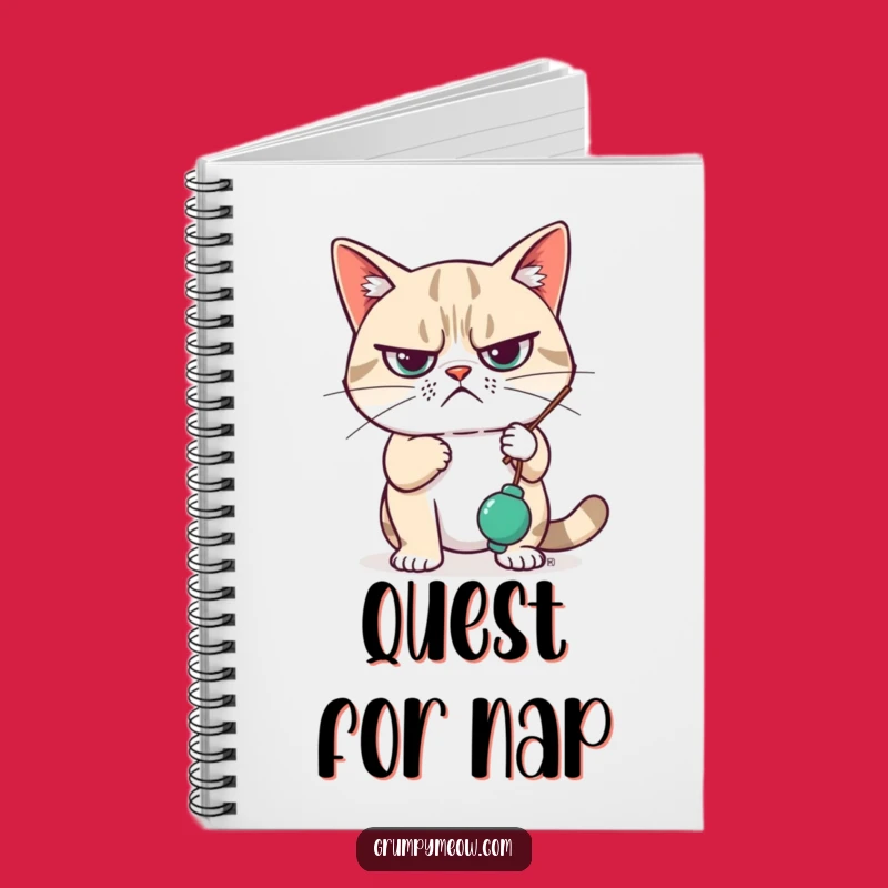 Funny Grumpy Cat Notebook: Jot Down Unimpressed Thoughts, a Perfect Funny Gift!