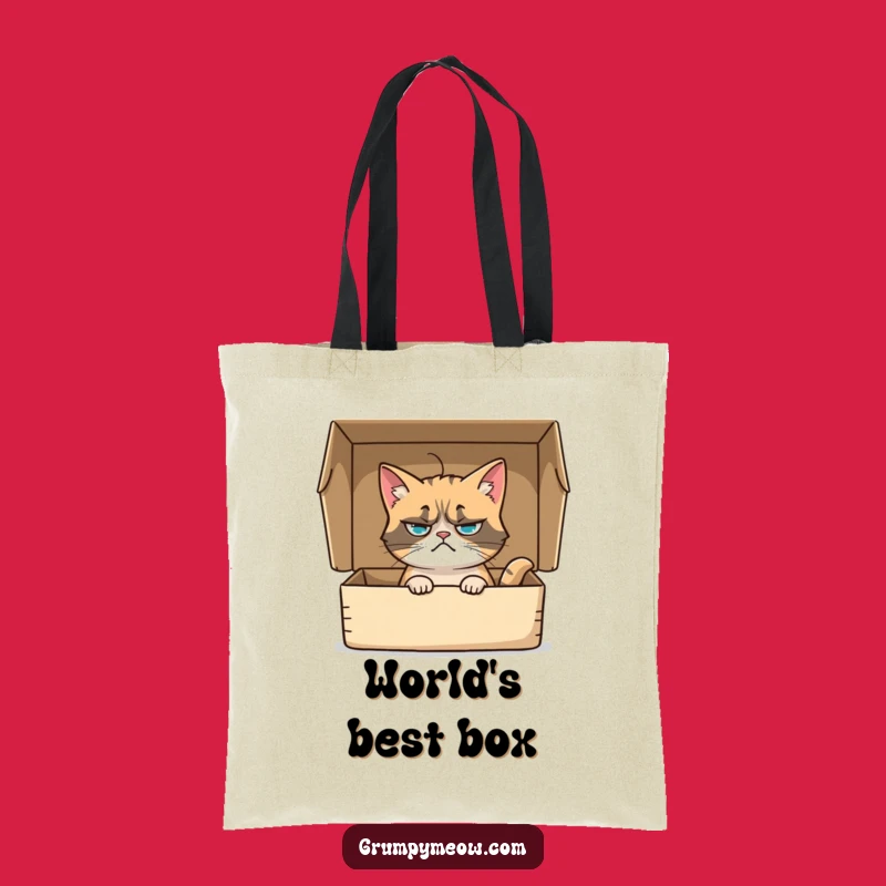 Funny Grumpy Cat Tote Bag, Carry Your Sass in Style - A Hilarious Gift